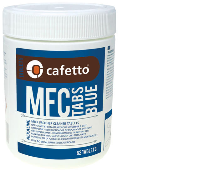 Cafetto MFC Blue Tabs Coffee Machine Milk Line Cleaner 500g 64 Tablets