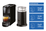 Nespresso Essenza Mini With Aeroccino3 Black by Breville