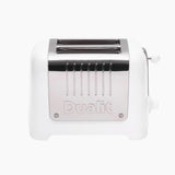 Dualit 2-Slice Lite Toaster – High-Gloss Finish with Bagel, Defrost & Peek‑and‑Pop Functions