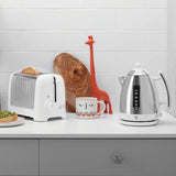 Dualit 2-Slice Lite Toaster – High-Gloss Finish with Bagel, Defrost & Peek‑and‑Pop Functions