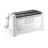  Dualit 2-Slice Long Slot Lite Toaster – Gloss Black with Bagel & Defrost Functions 