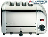 DUALIT 4 SLICE VARIO TOASTER POLISHED 40352 WITH 2 YEAR WARRANTY IN HEIDELBERG