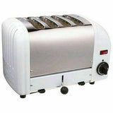 DUALIT BUN TOASTER 4 SLICE WHITE CLASSIC 43022 WITH 2 YEAR WTY  IN HEIDELBERG