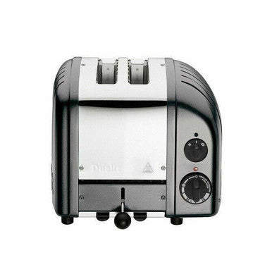 DUALIT TOASTER 2 SLICE METALLIC CHARCOAL NEWGEN 27064 WITH 5 YR WTY HEIDELBERG