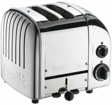 DUALIT TOASTER 2 SLICE POLISHED NEWGEN DU02PNG 27060 WITH 5 YR WTY IN HEIDELBERG