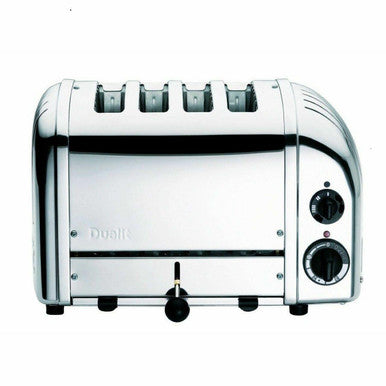 DUALIT TOASTER 4 SLICE 40378 POLISHED STAINLESS STEEL WITH 5 YEAR WTY HEIDELBERG