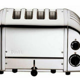 DUALIT TOASTER 4 SLICE 40378 POLISHED STAINLESS STEEL WITH 5 YEAR WTY HEIDELBERG