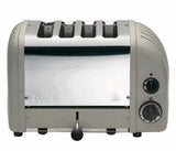 DUALIT TOASTER 4 SLICE CLASSIC 40595 SHADOW GREY WITH 5 WTY HEIDELBERG