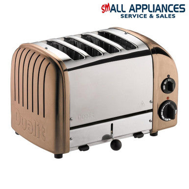 DUALIT TOASTER 4 SLICE COPPER 47450 CLASSIC WITH 5 YEAR WARRANTY IN HEIDELBERG
