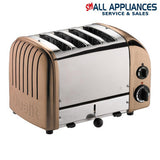 DUALIT TOASTER 4 SLICE COPPER 47450 CLASSIC WITH 5 YEAR WARRANTY IN HEIDELBERG