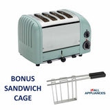 DUALIT TOASTER 4 SLICE NEWGEN 47512 EUCALYPTUS 5 YEAR WTY IN HEIDELBERG