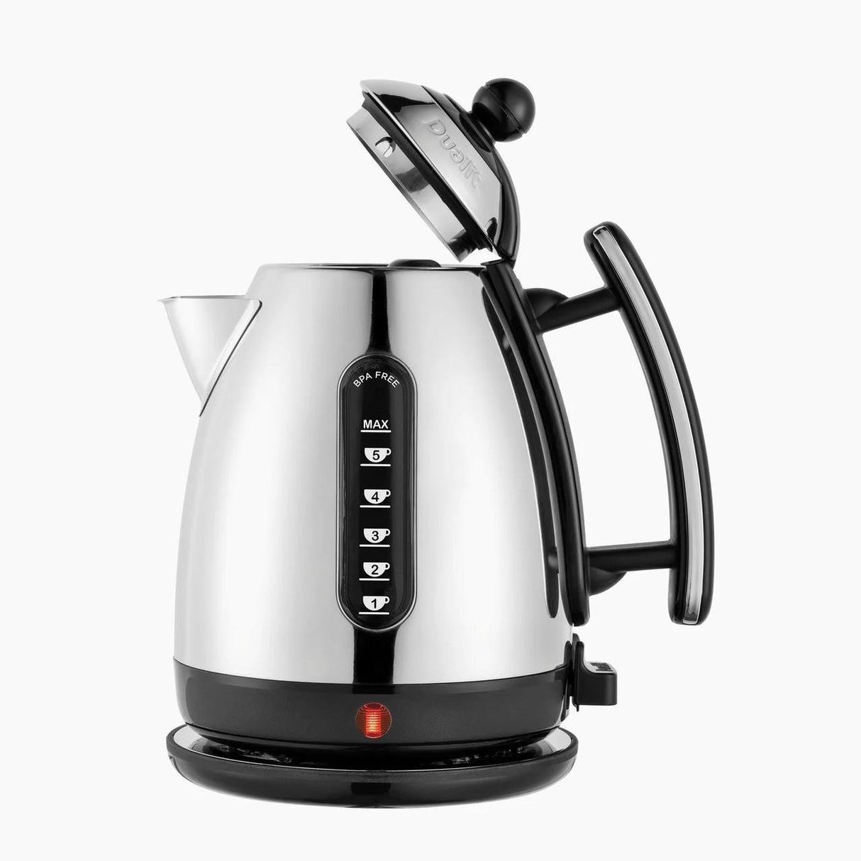  Dualit Lite Jug Kettle – 1.5 L Cordless Stainless Steel Kettle with BPA‑Free Water Window & Rapid‑Boil Base 