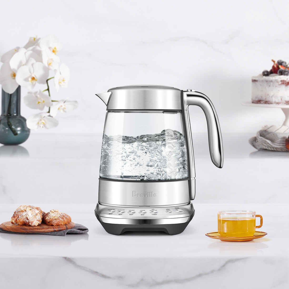 Breville The Smart Crystal Luxe Kettle
