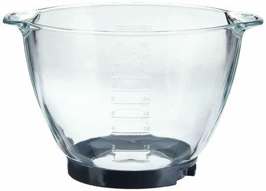 KENWOOD GLASS BOWL AT550 FOR CHEF MIXER MODELS BELOW GENUINE PART IN HEIDELBERG