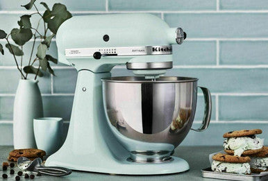 KITCHENAID ARTISAN STAND MIXER KSM160 ICE BLUE US MADE 5 YRS WTY HEIDELBERG