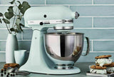 KITCHENAID ARTISAN STAND MIXER KSM160 ICE BLUE US MADE 5 YRS WTY HEIDELBERG