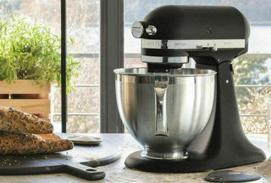 KITCHENAID ARTISAN STAND MIXER KSM177 CAST IRON BLACK US MADE 5 YRS WTY