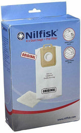 NILFISK POWER AND SELECT GENUINE DISPOSABLE BAGS 4 PACK 128389187 IN HEIDELBERG