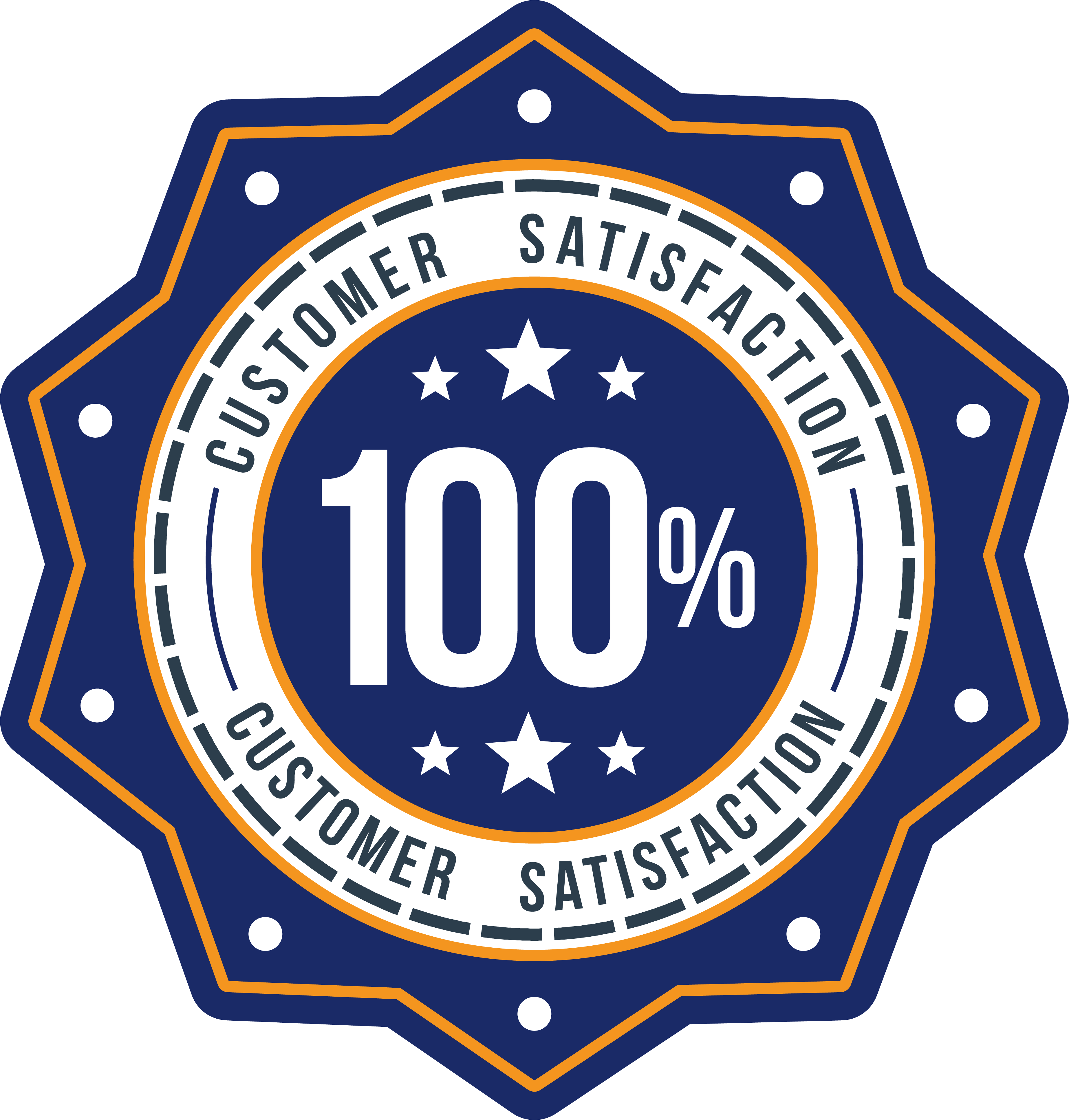 100% customer satisfaction