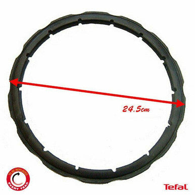 TEFAL PRESSURE COOKER GASKET 792350 CLIPSO 4.5L / 6L GENUINE PART IN HEIDELBERG
