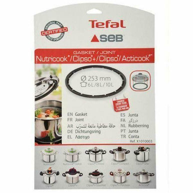TEFAL PRESSURE COOKER GASKET X1010003 NUTRICOOK CLISPO ACTICOOK IN HEIDELBERG